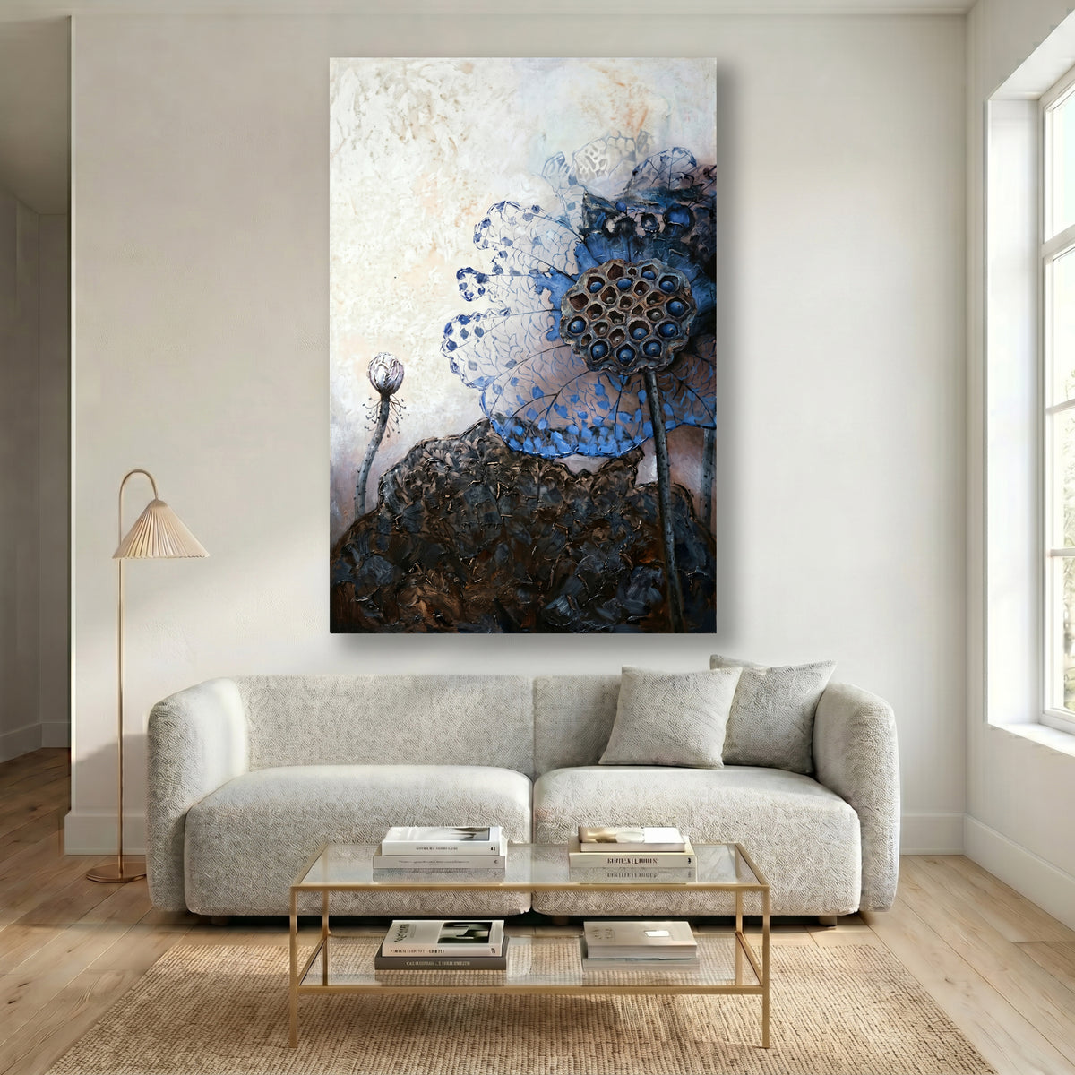 Painting Azure Botanical Relics