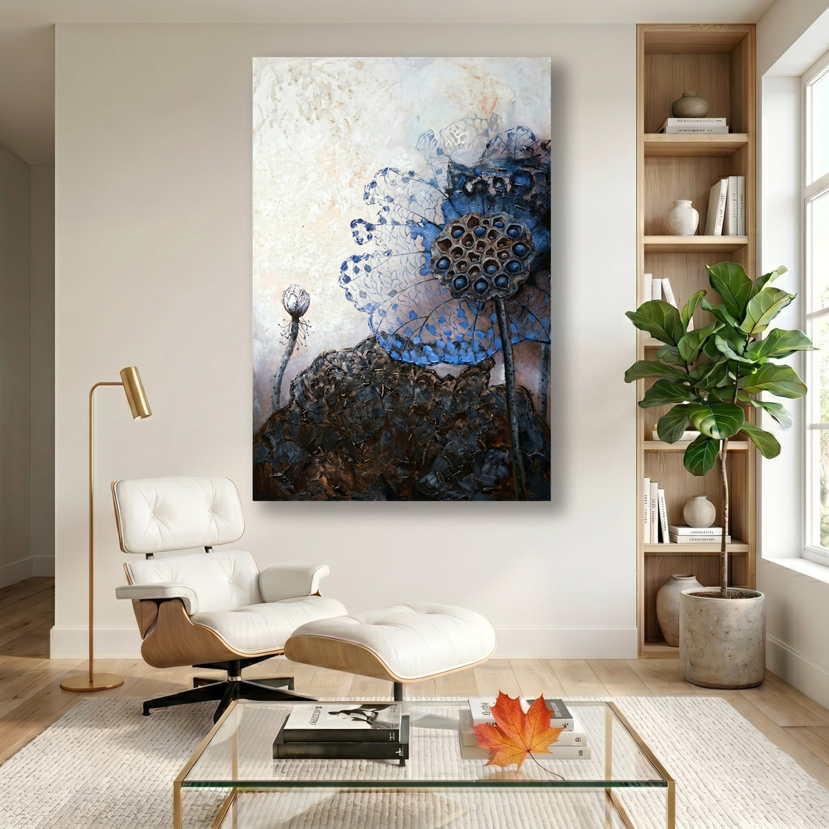 Painting Azure Botanical Relics