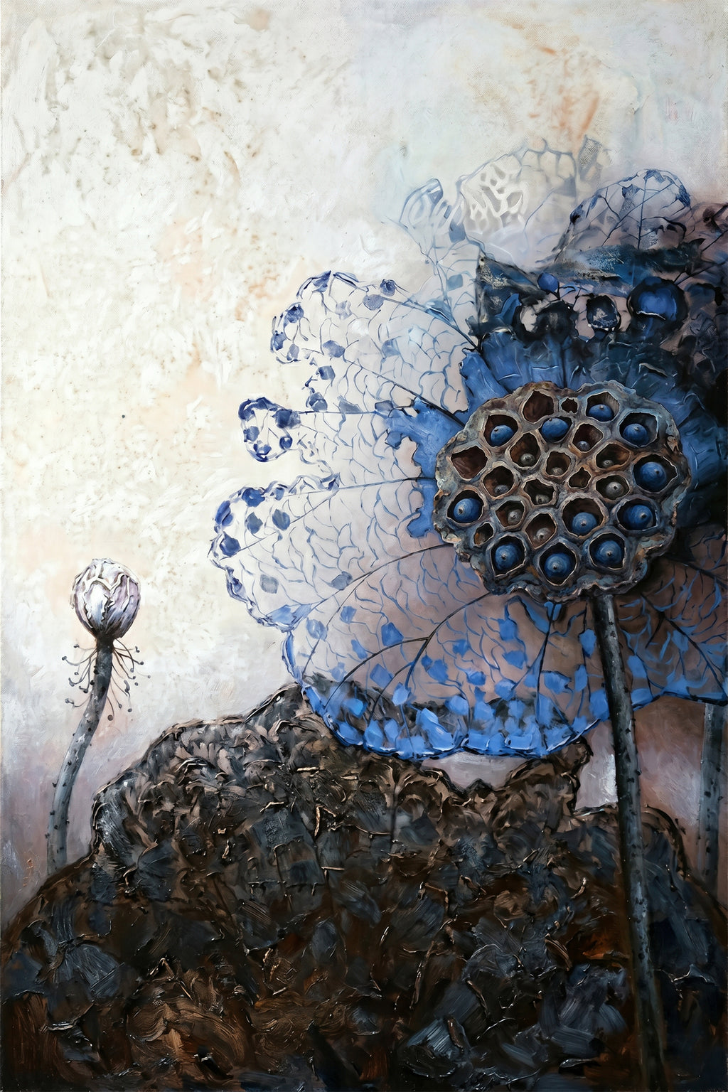 Painting Azure Botanical Relics