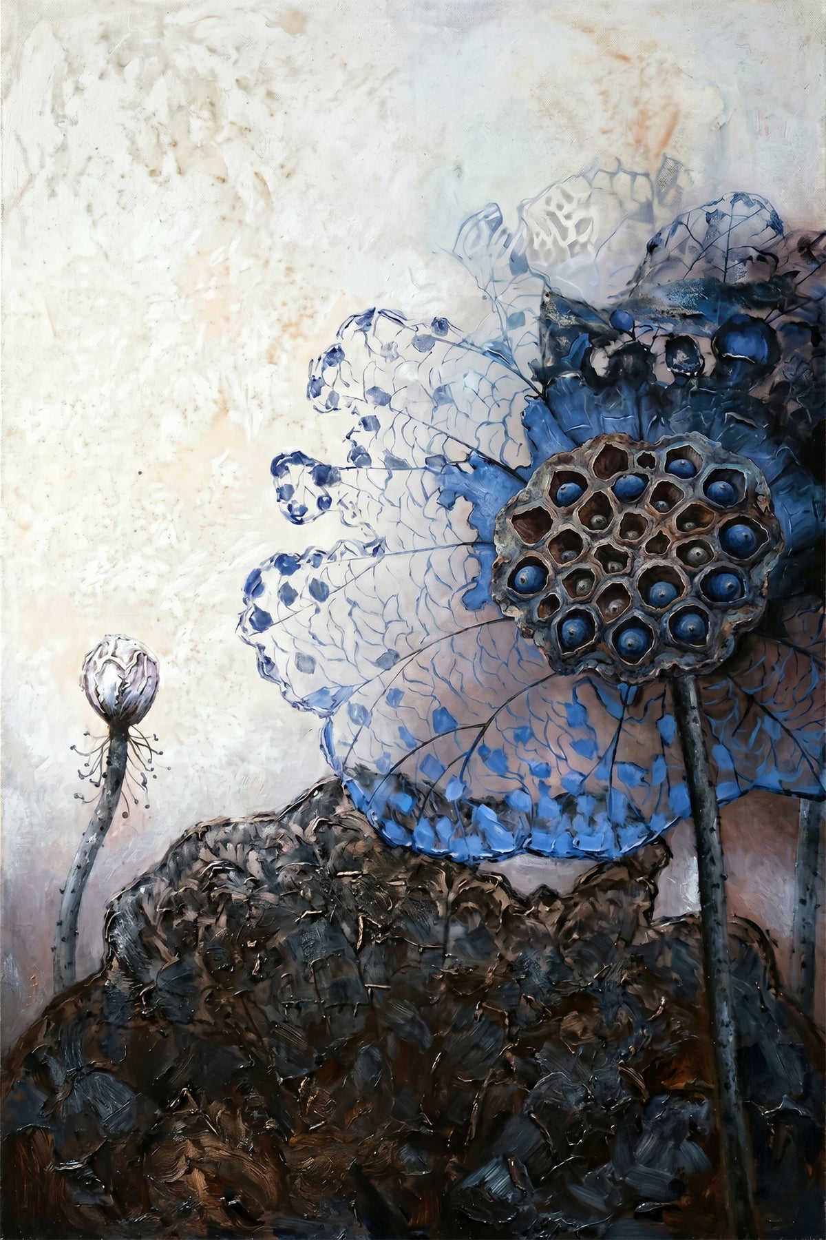 Painting Azure Botanical Relics