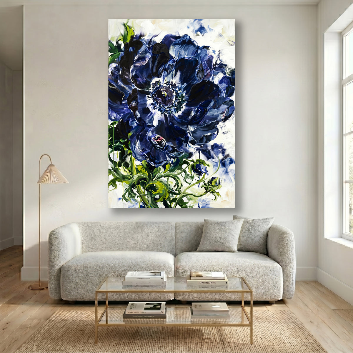 Painting Indigo Unfurled