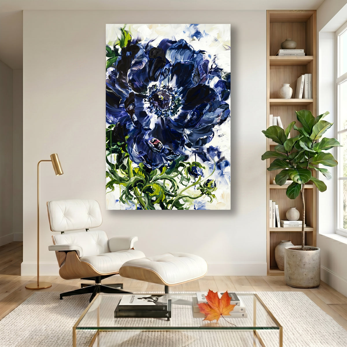 Painting Indigo Unfurled