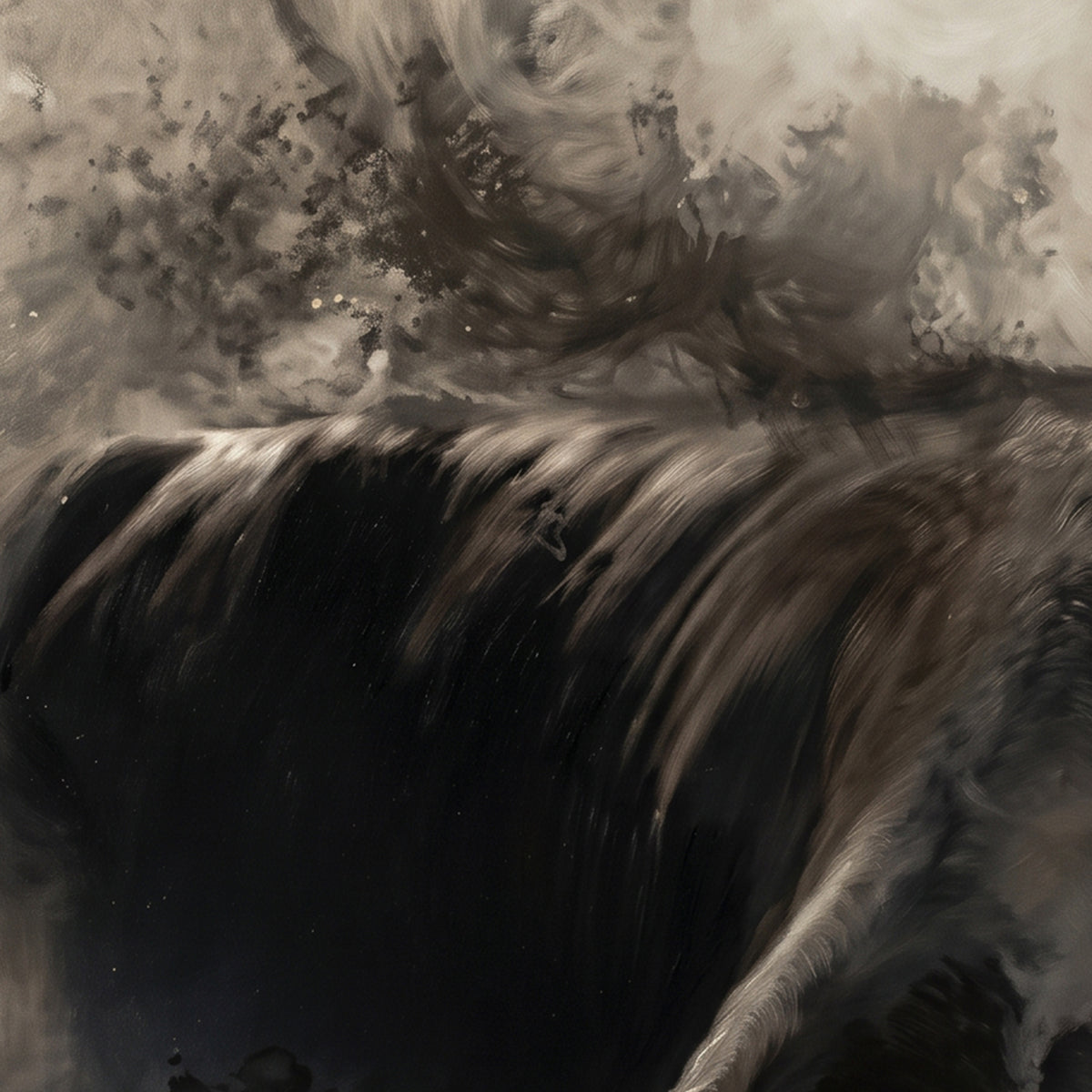 Painting Charging Bull