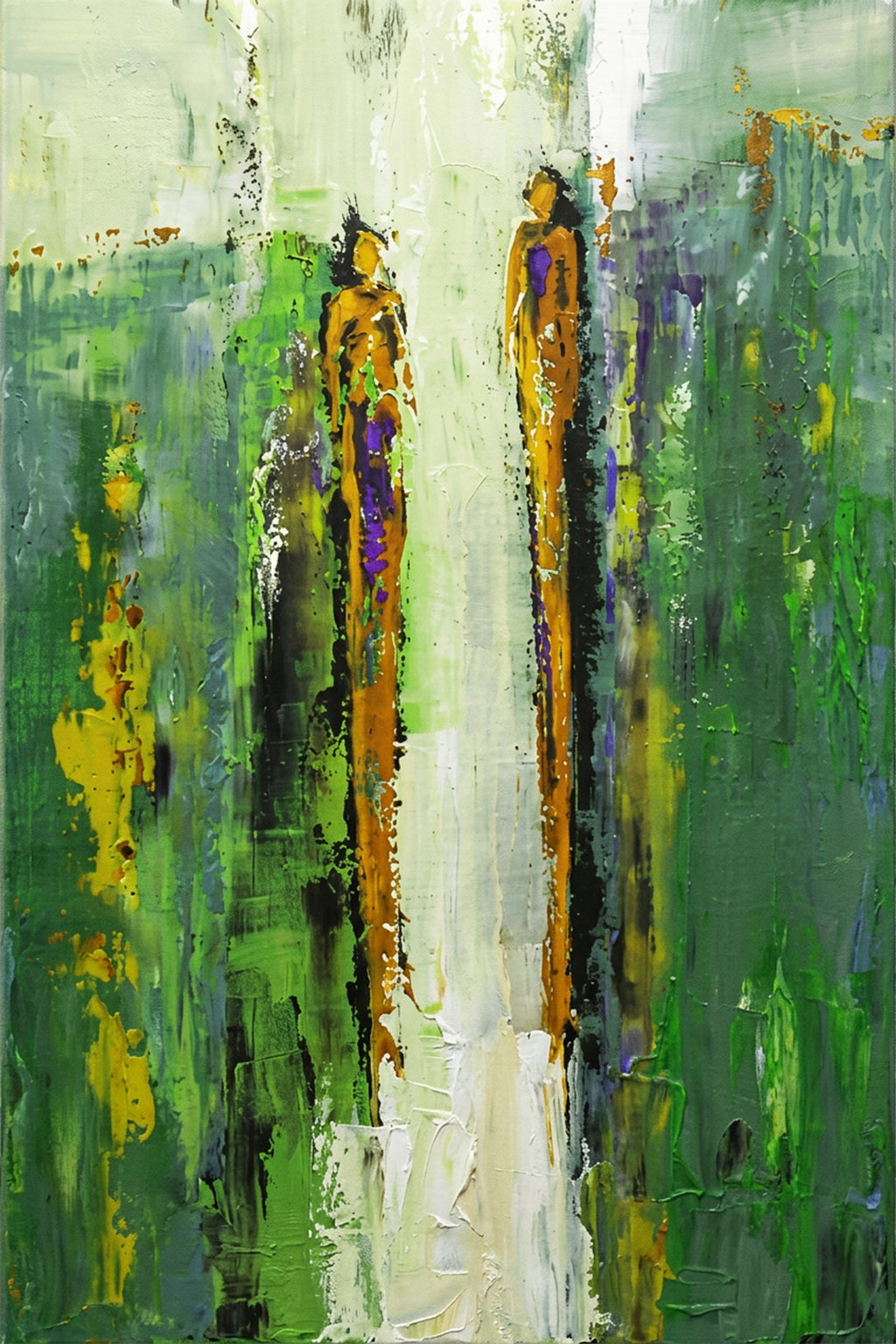 Painting Luminous Sentinels