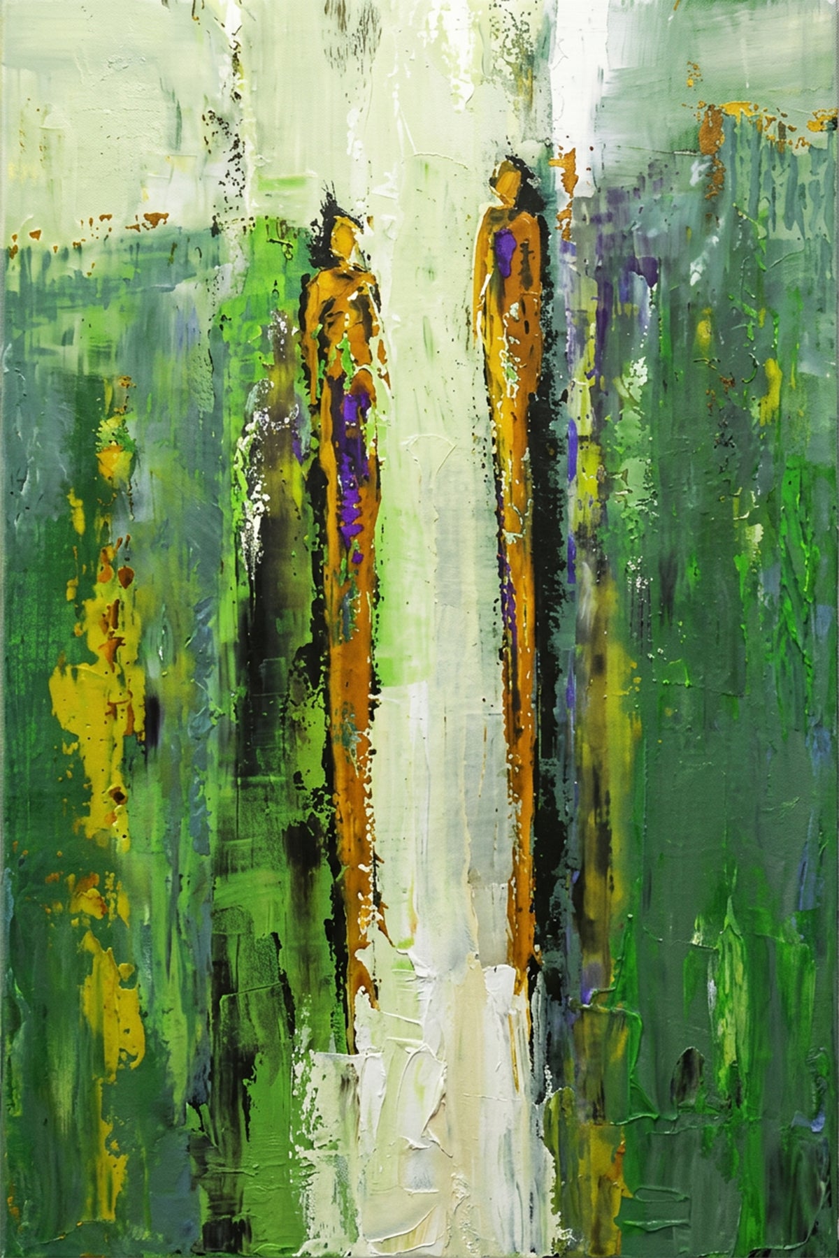 Painting Luminous Sentinels