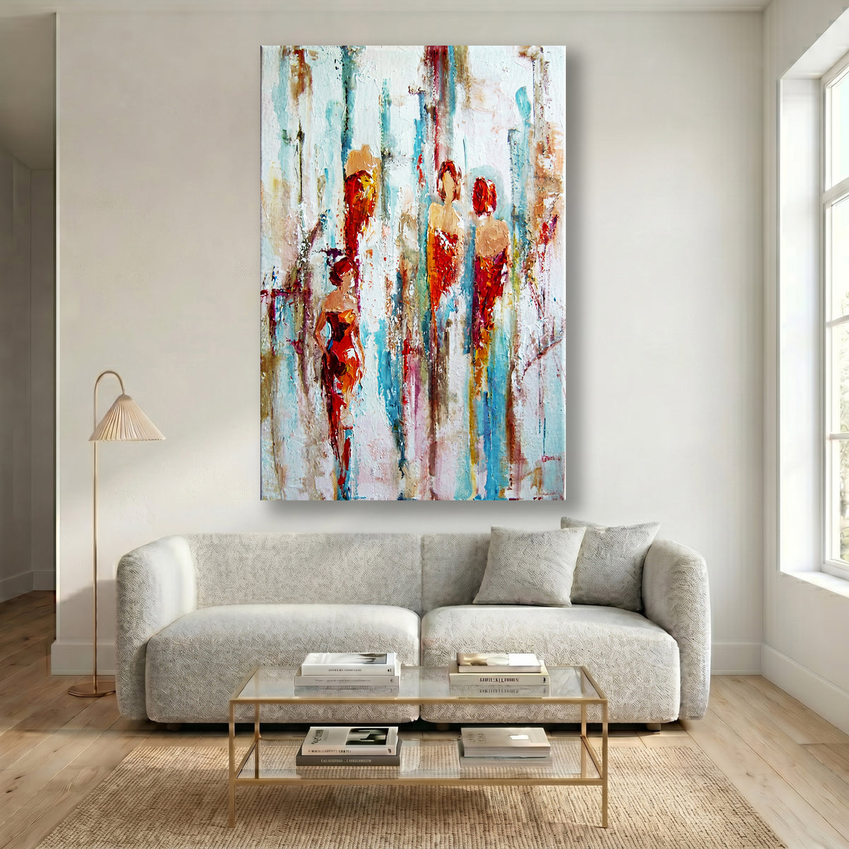 Painting Crimson Convergence