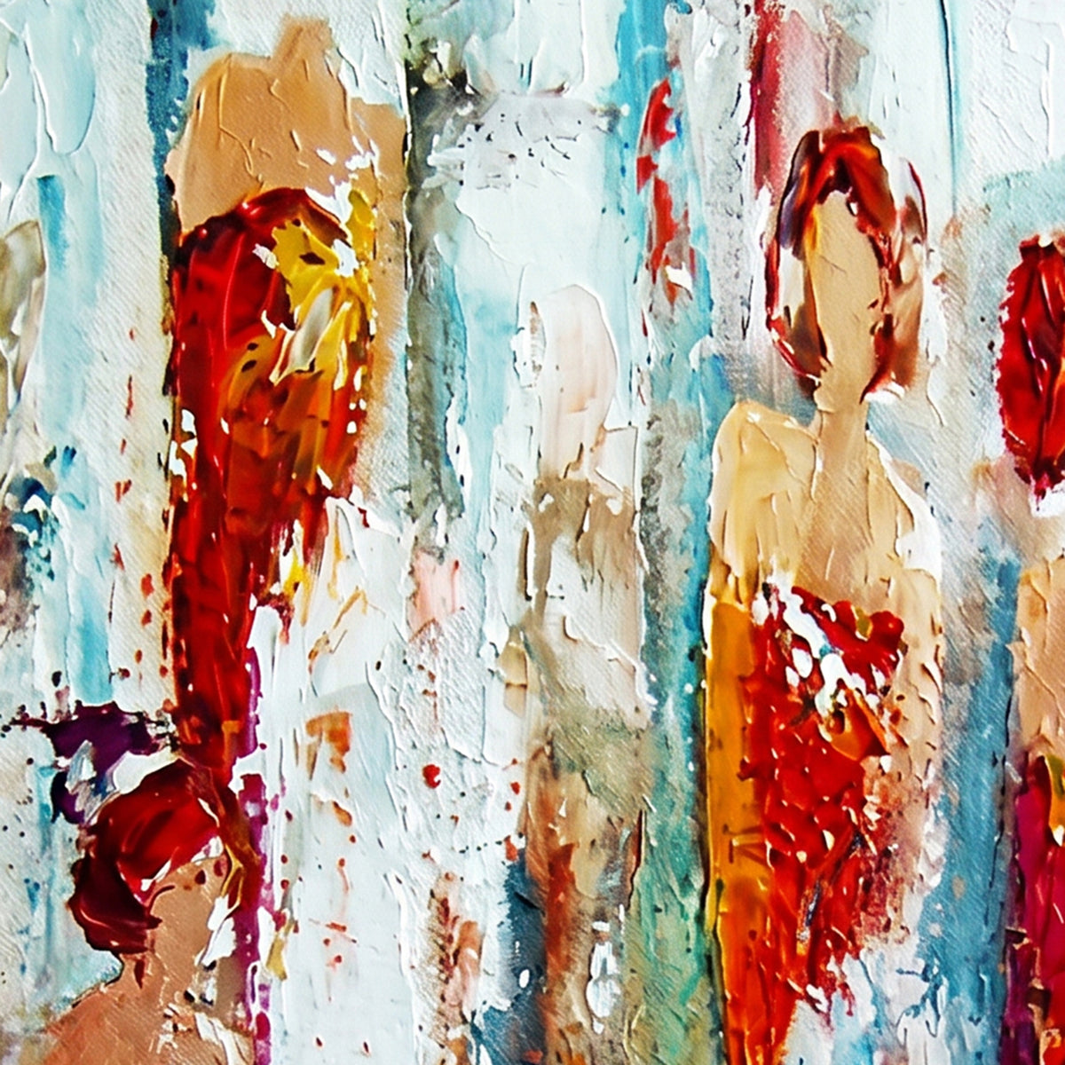 Painting Crimson Convergence