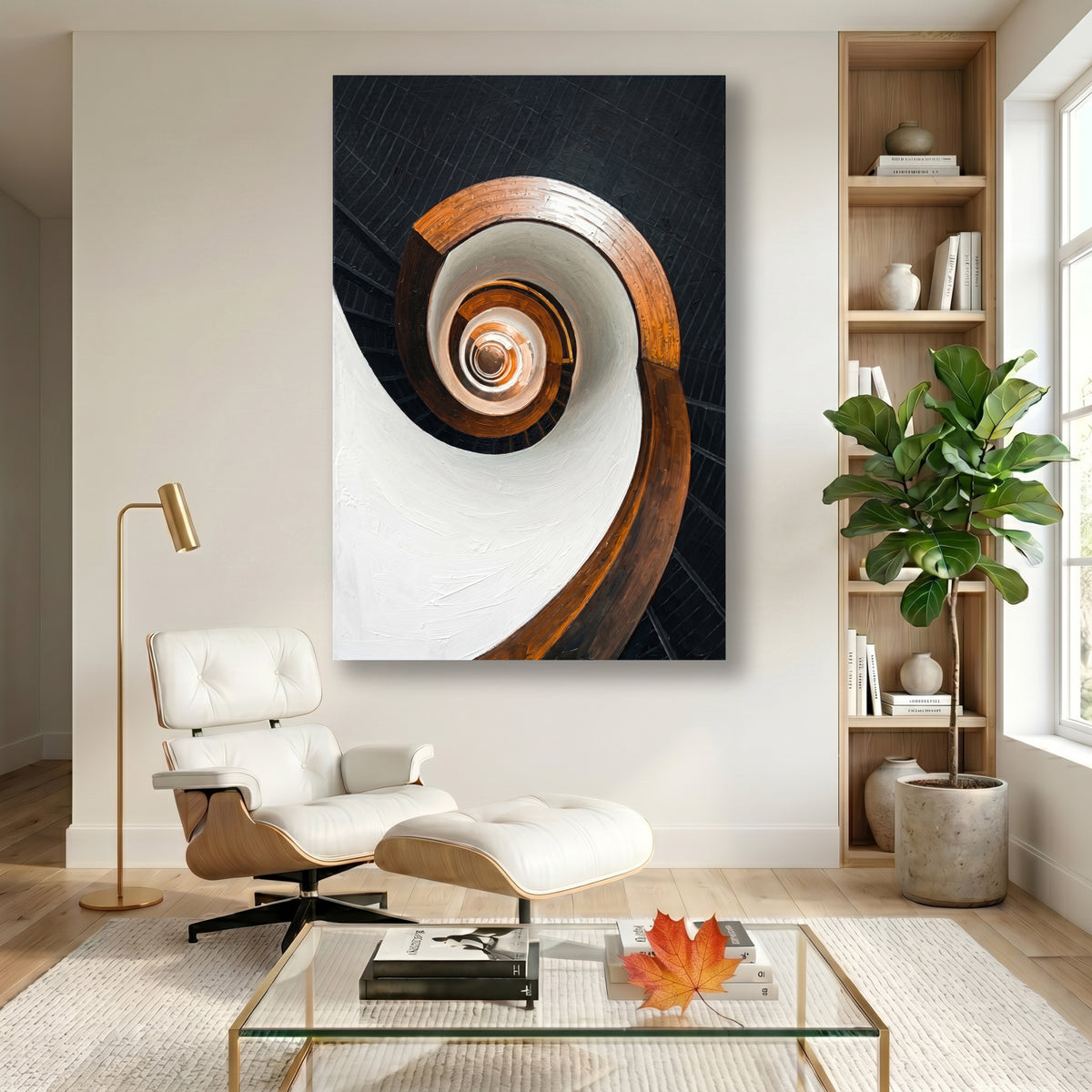 Painting Spiral Staircase