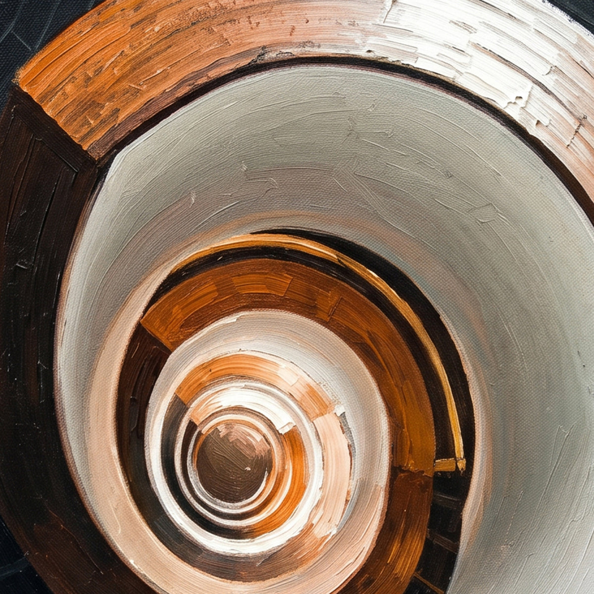 Painting Spiral Staircase