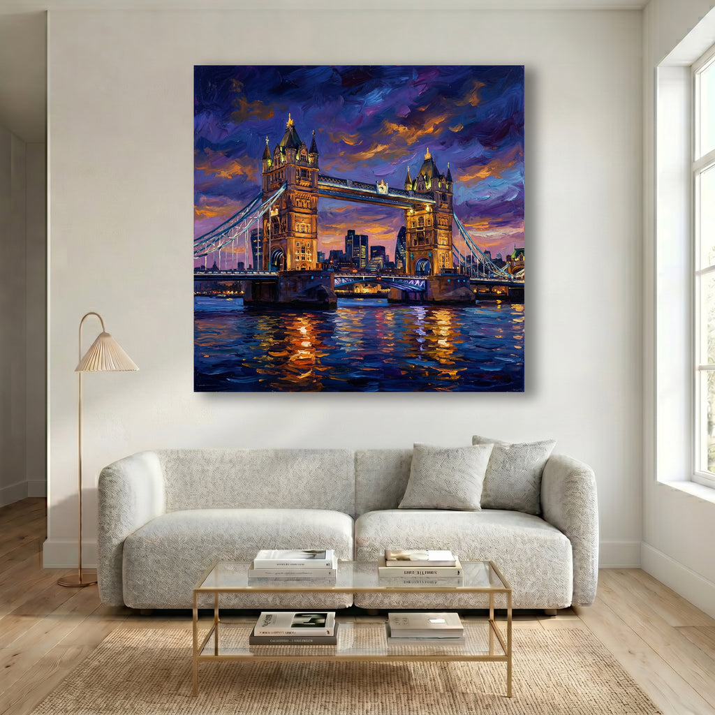 Painting Luminous Urban Symphony