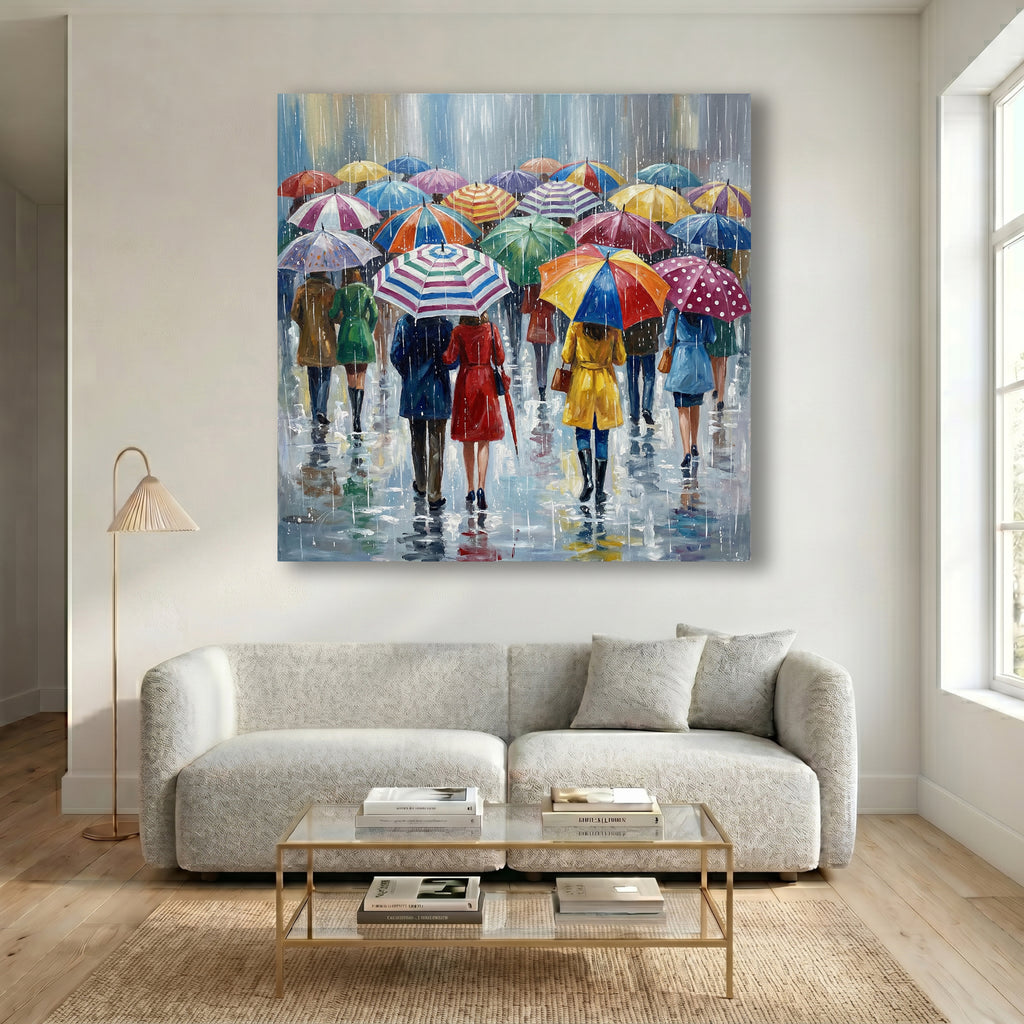 Painting Chromatic Downpour