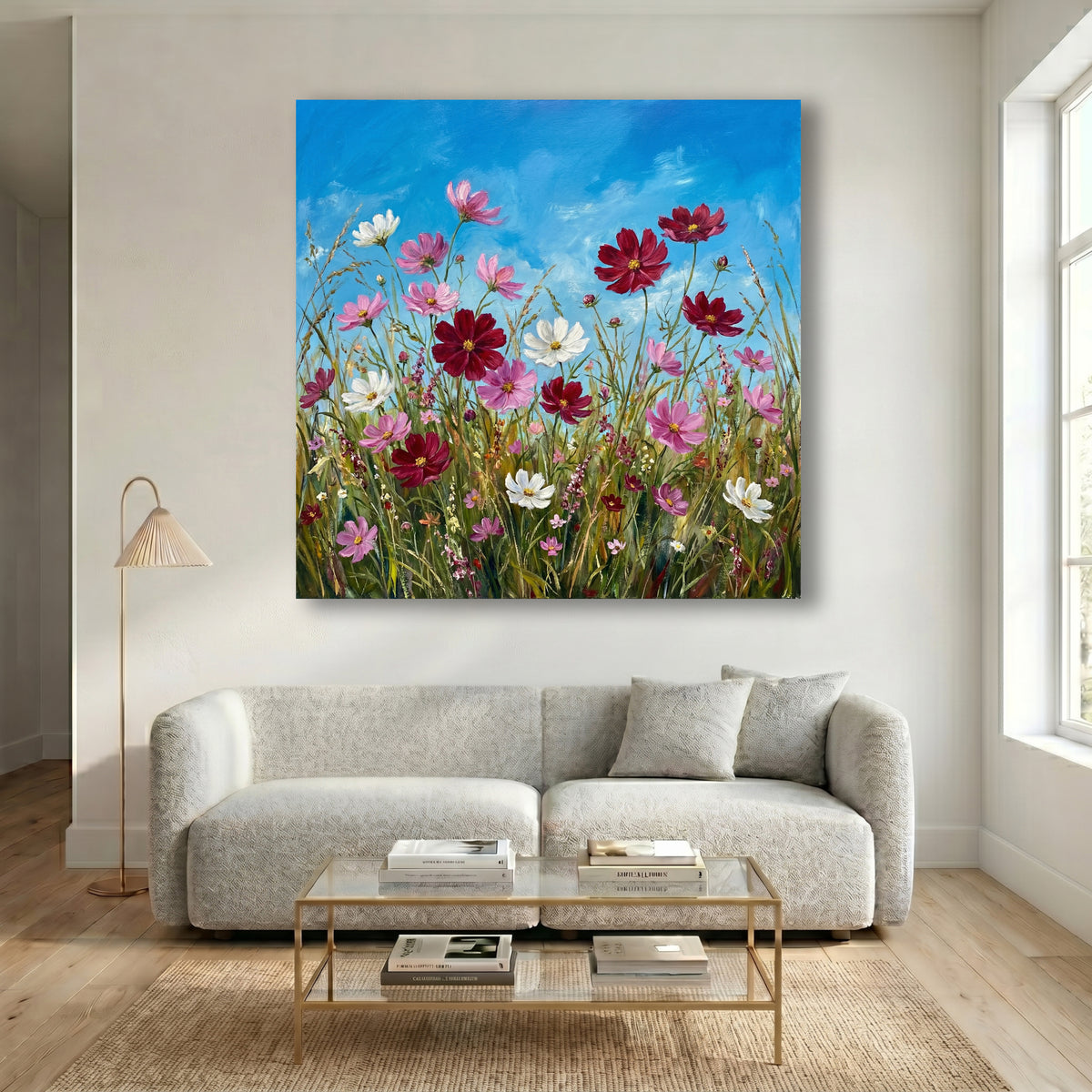 Painting Luminous Botanical Ascent