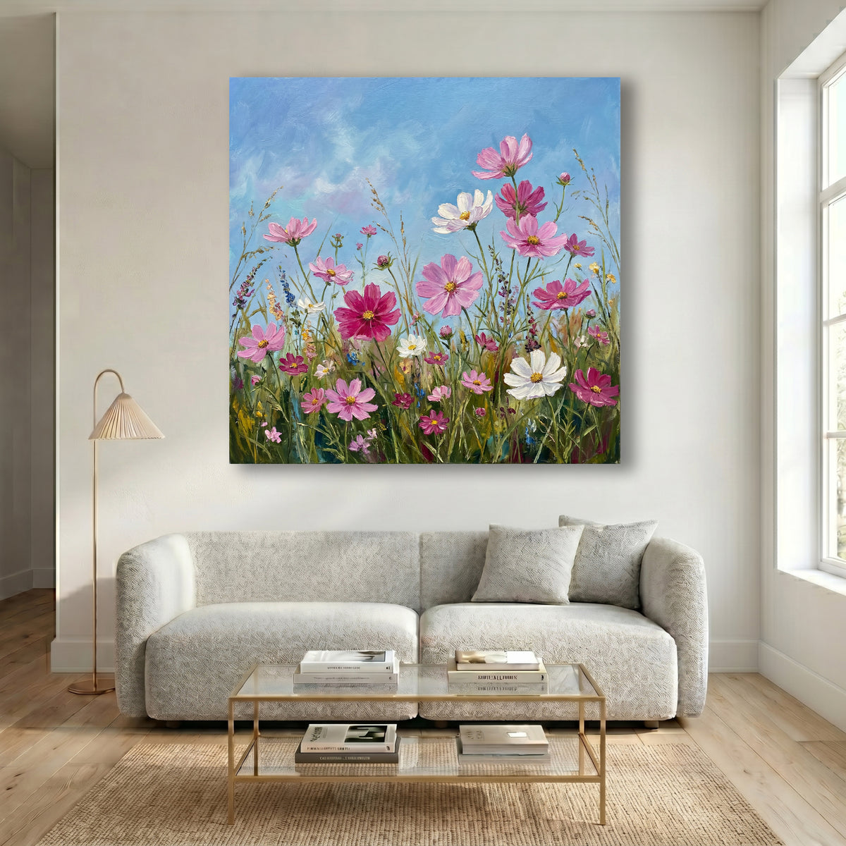 Painting Luminous Meadow Wind