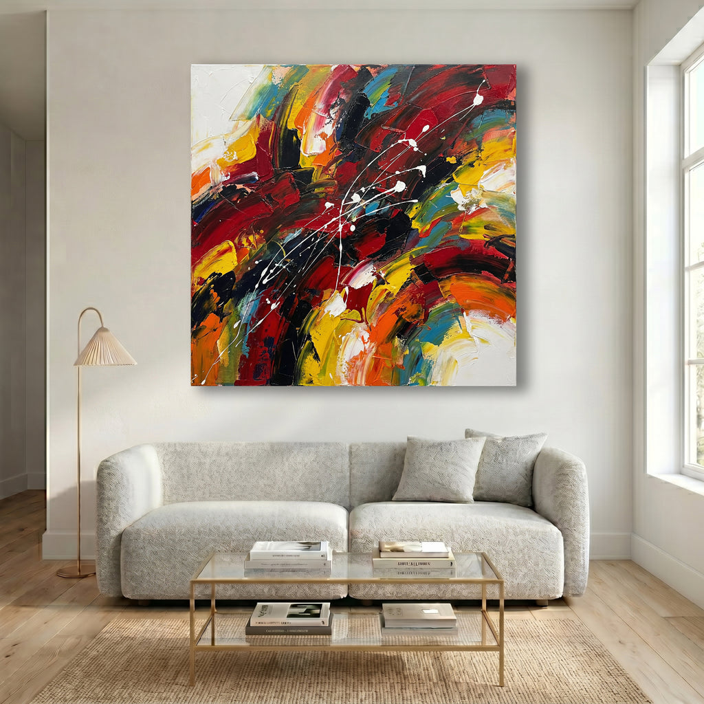 Painting Chromatic Eruption