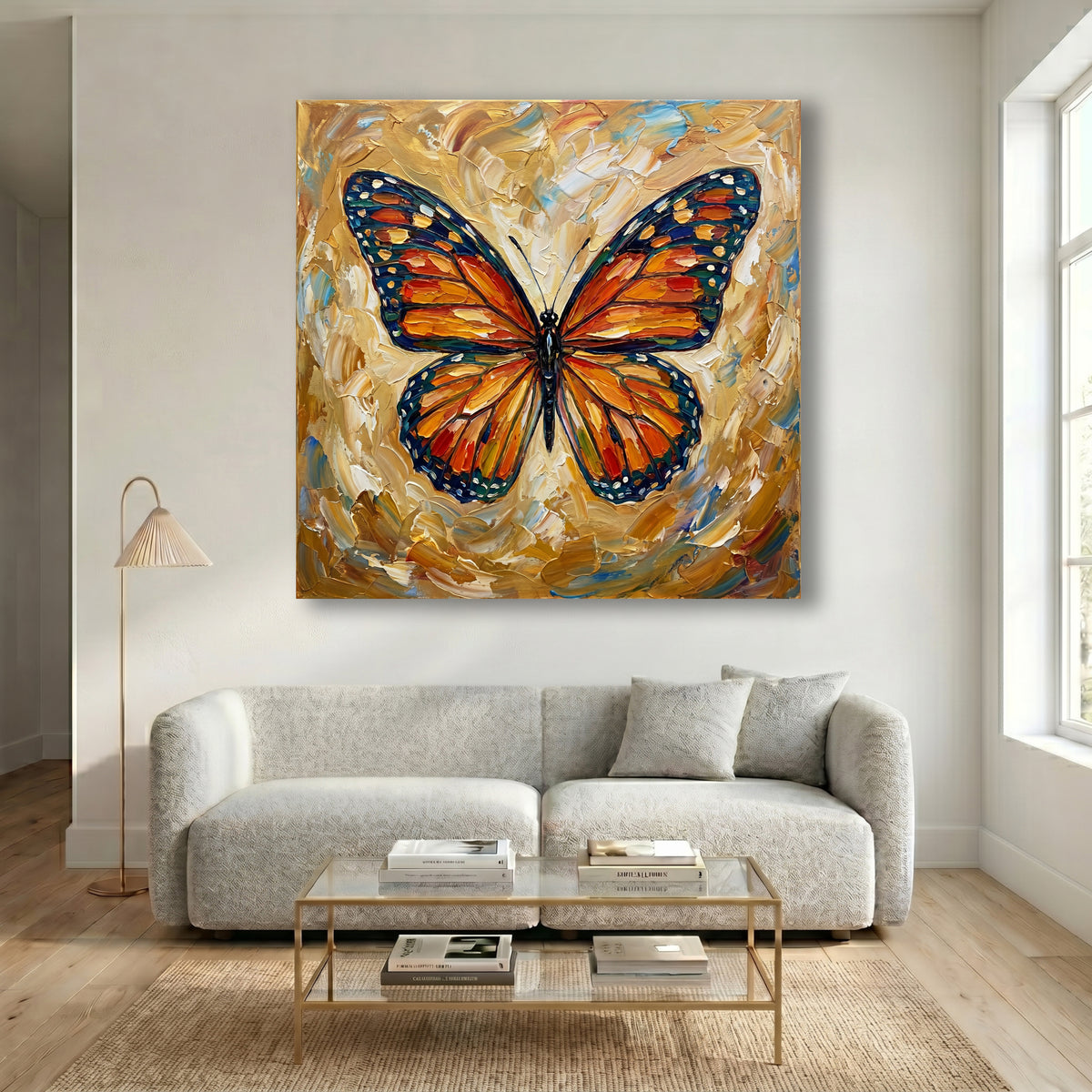 Painting Gilded Wing Resonance