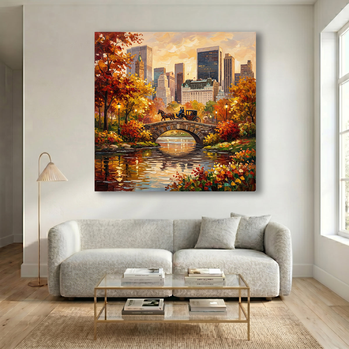 Painting Luminous Urban Canopy