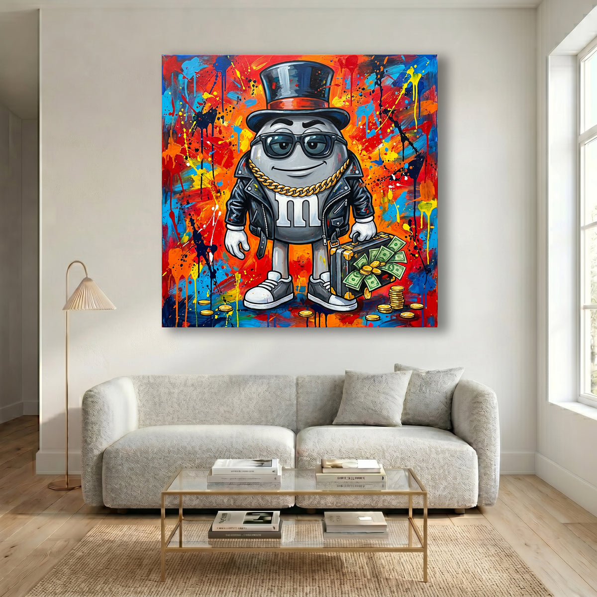 Painting Urban Pop Resonance