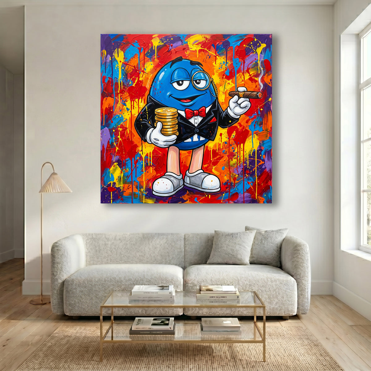 Painting Luminous Pop Aristocracy