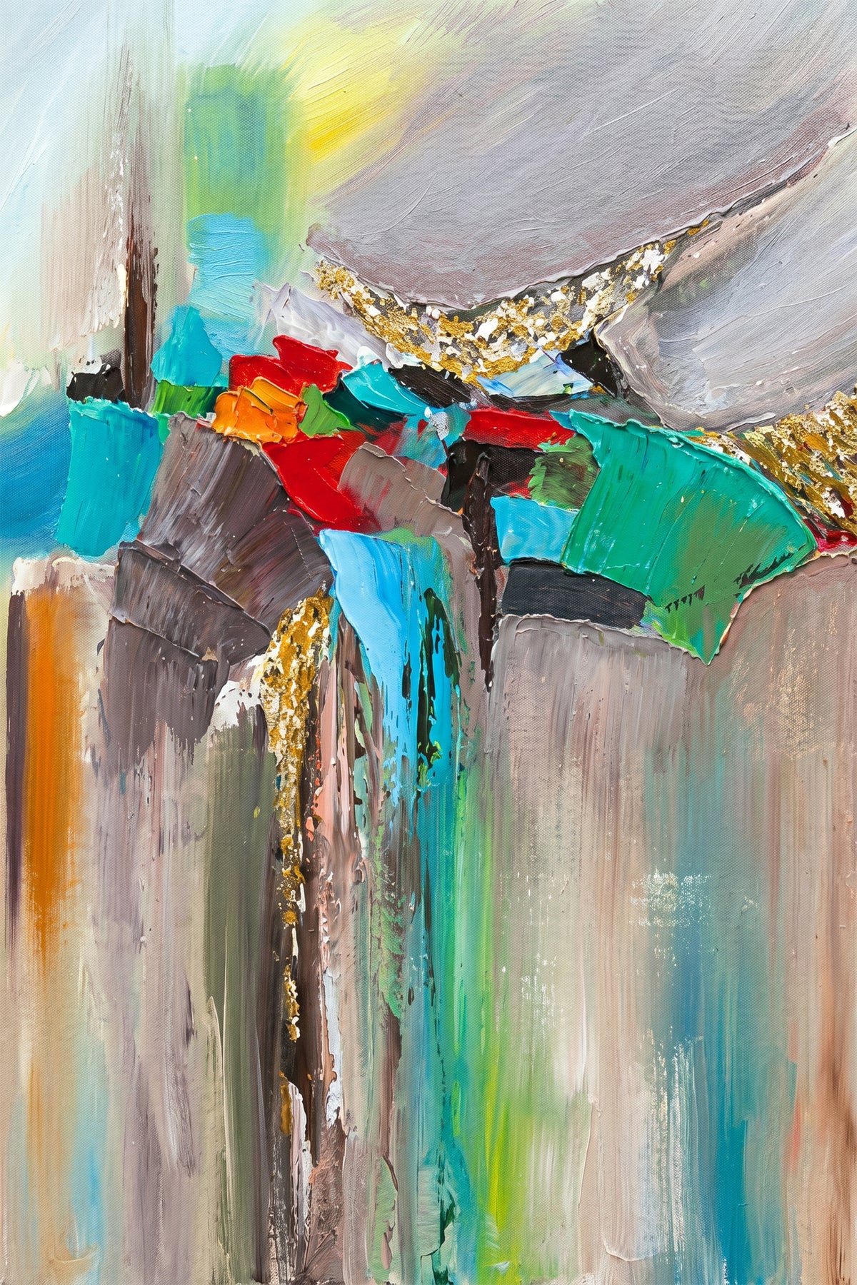 Painting Chromatic Cascade