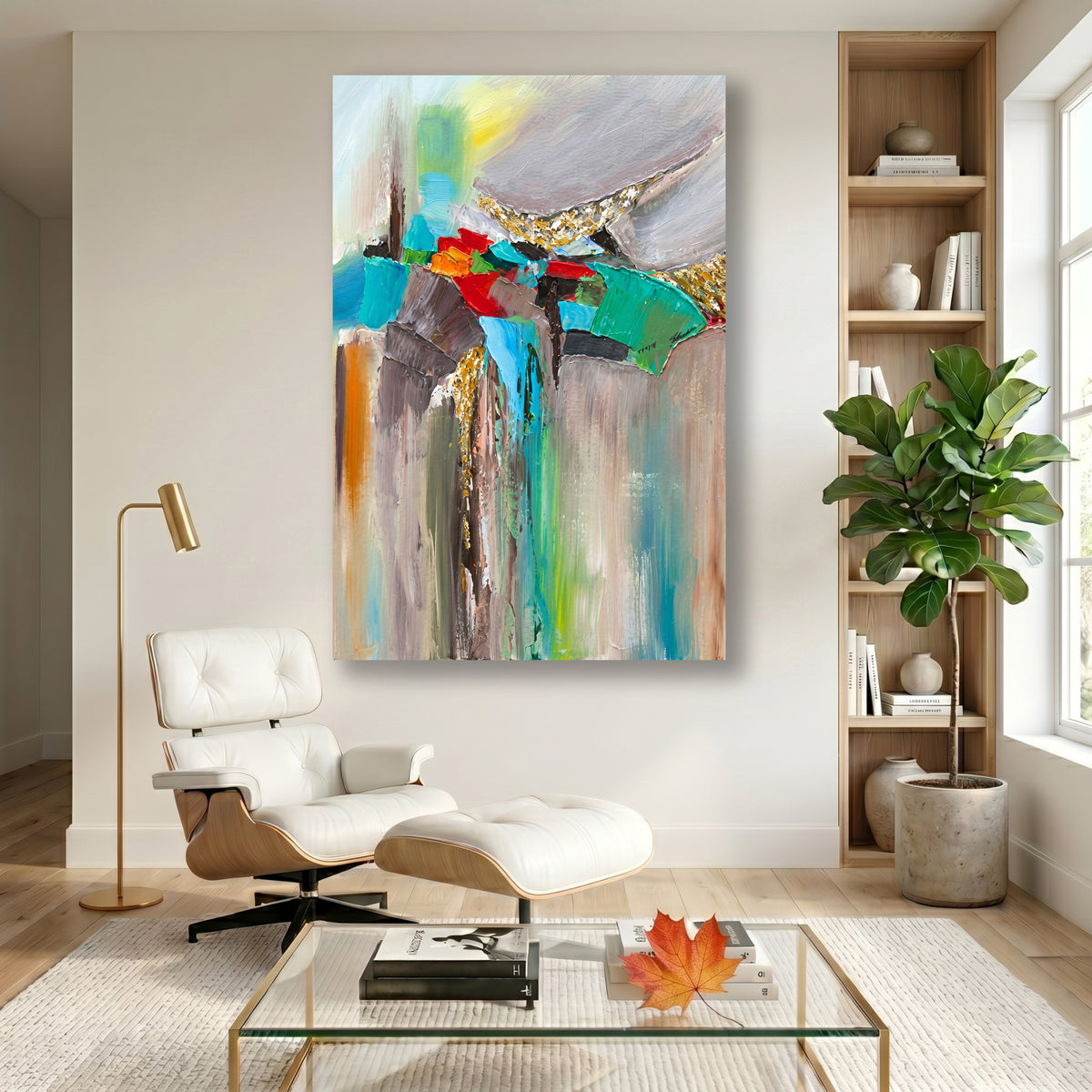 Painting Chromatic Cascade