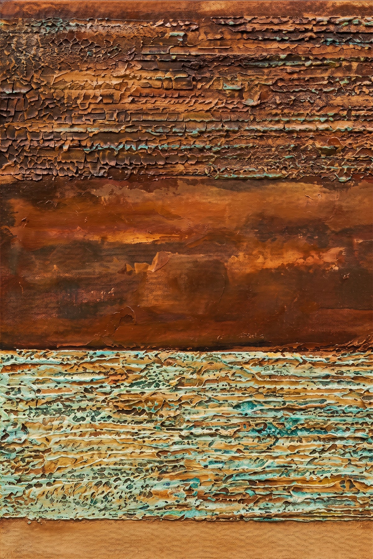 Painting Oxidized Horizon