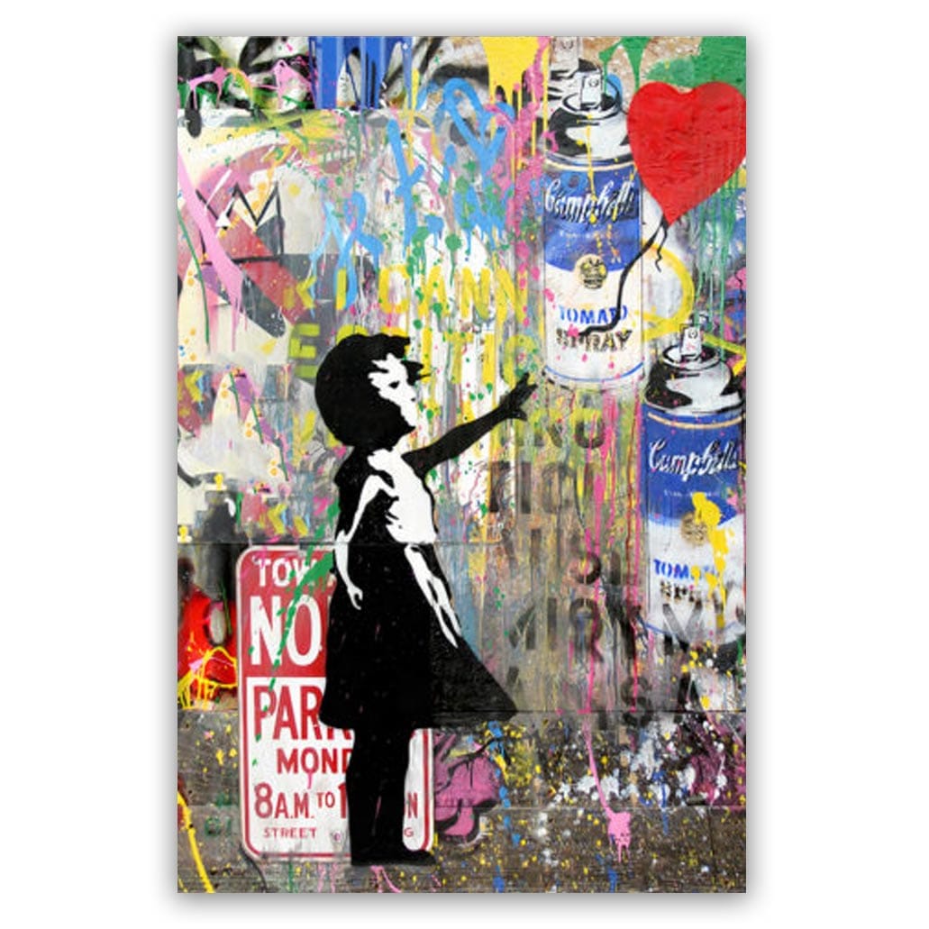 Banksy Balloon Art