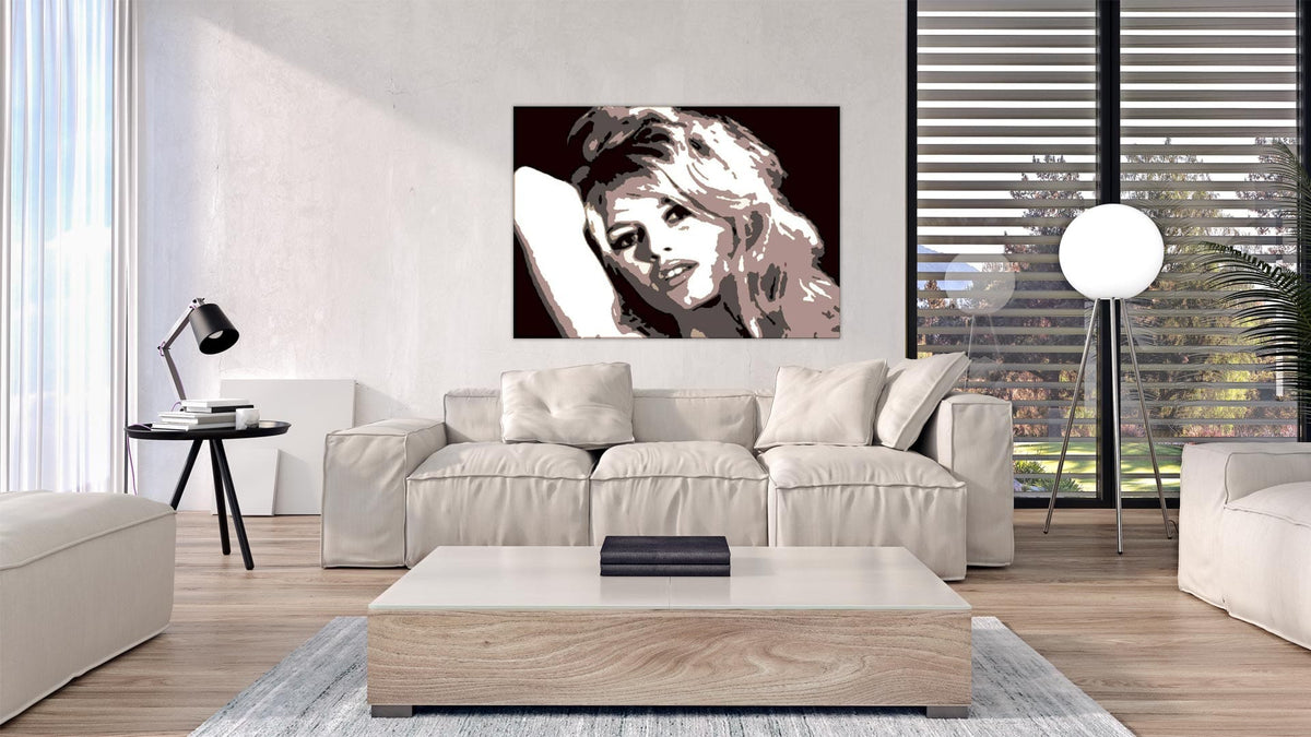 Brigitte Bardot schilderij