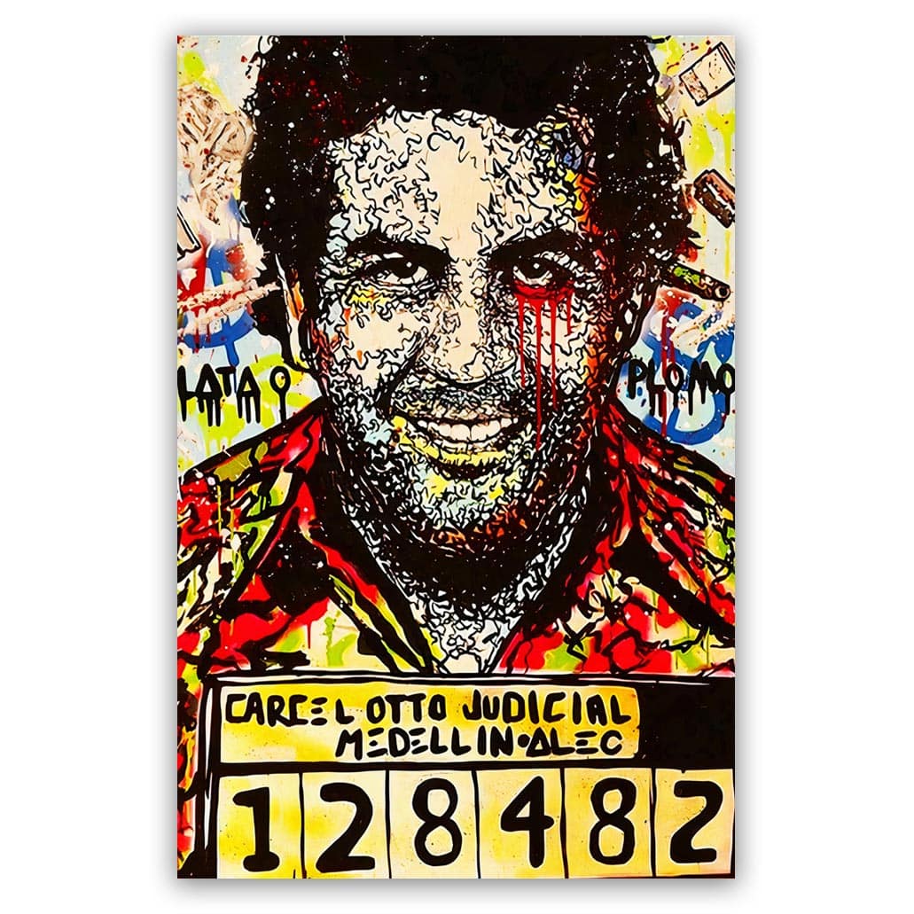 Pablo Escobar Jail Art