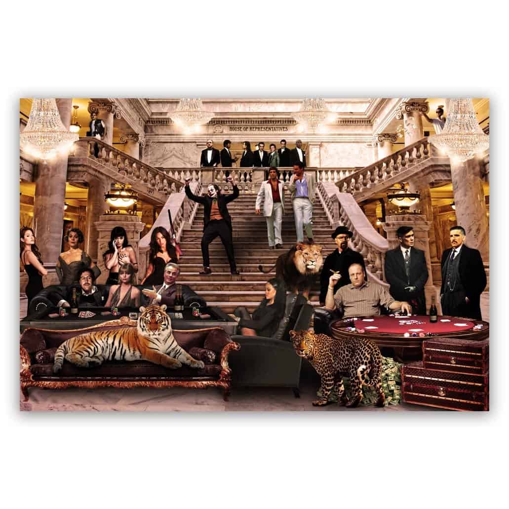 Gangsters Paradise schilderij 2.0