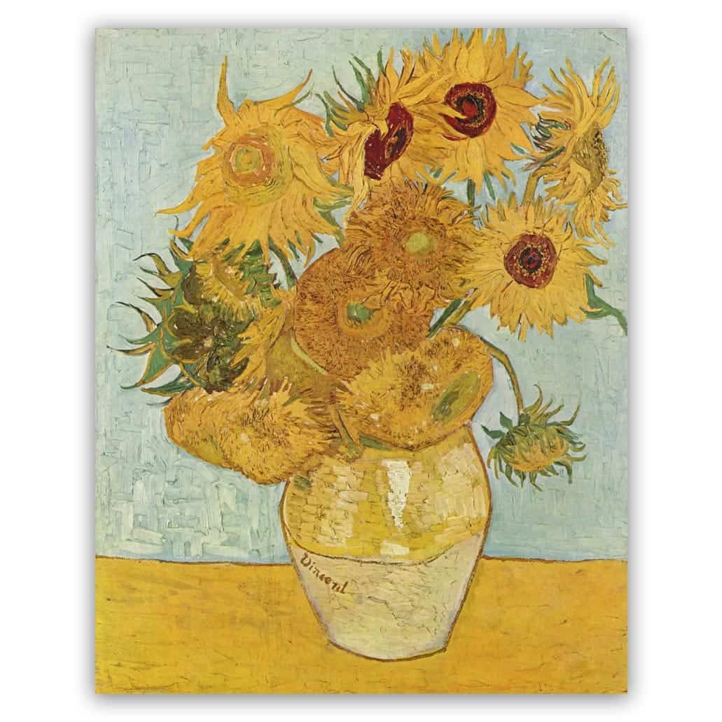 Vincent van Gogh Zonnebloemen schilderij