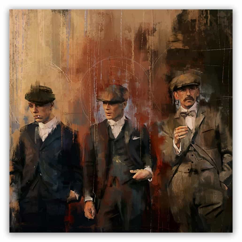 Peaky Blinders paintings Style