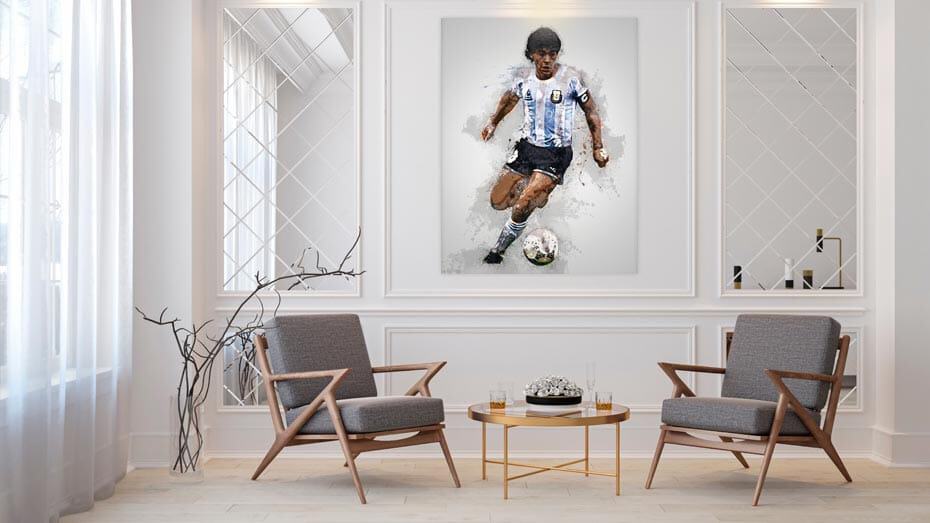 Diego Maradona Art