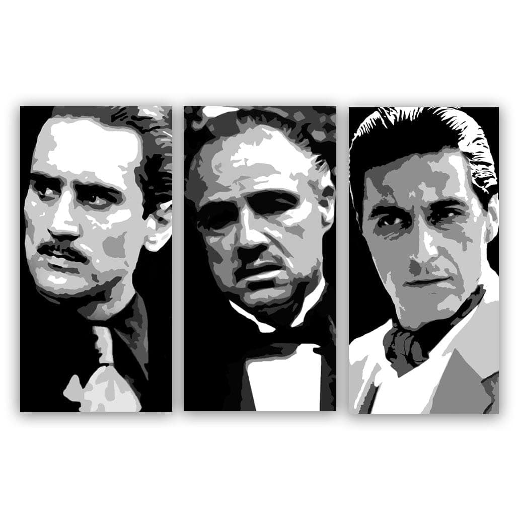 The 3 Godfather’s (De Niro,Pacino,Brando)
