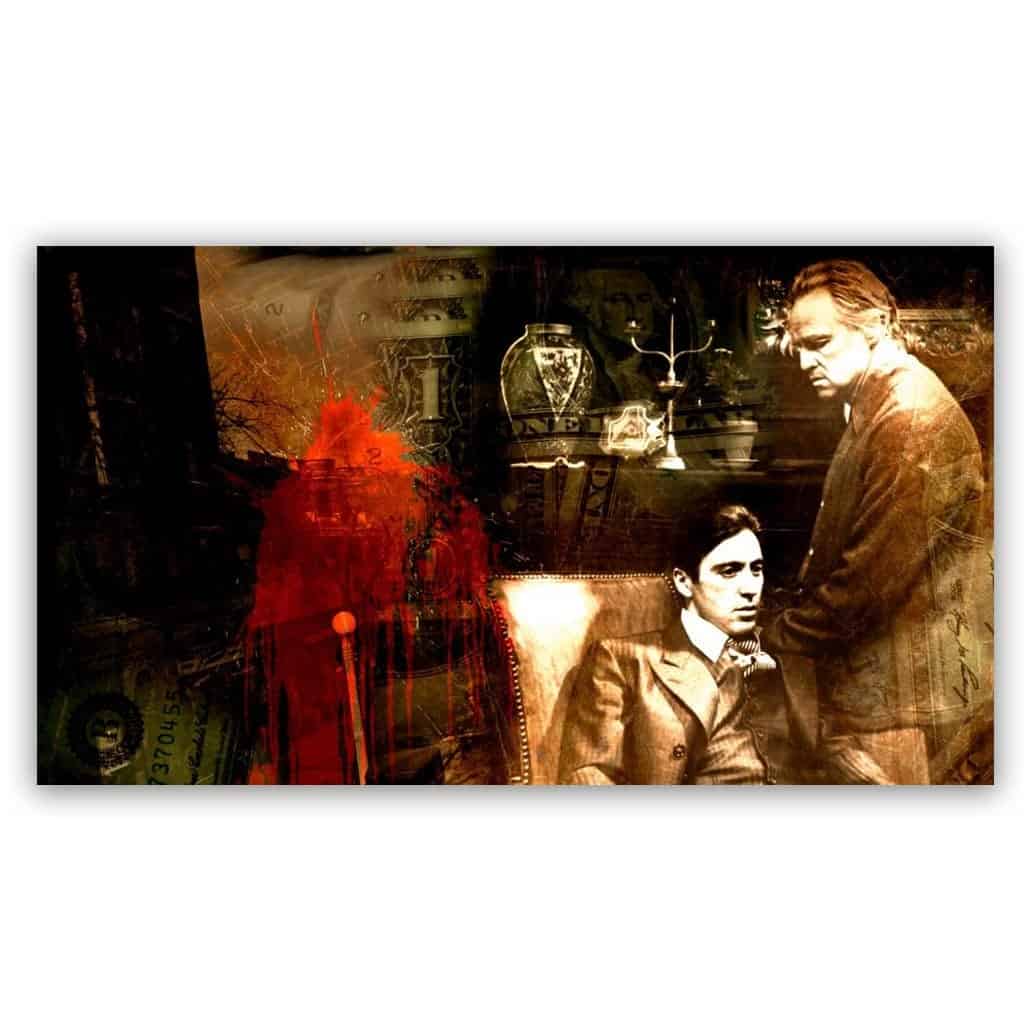 Vito and Michael Corleone