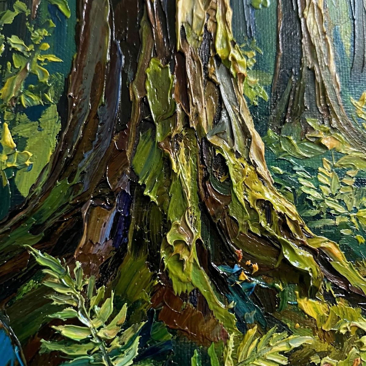 Painting Verdant Resonance