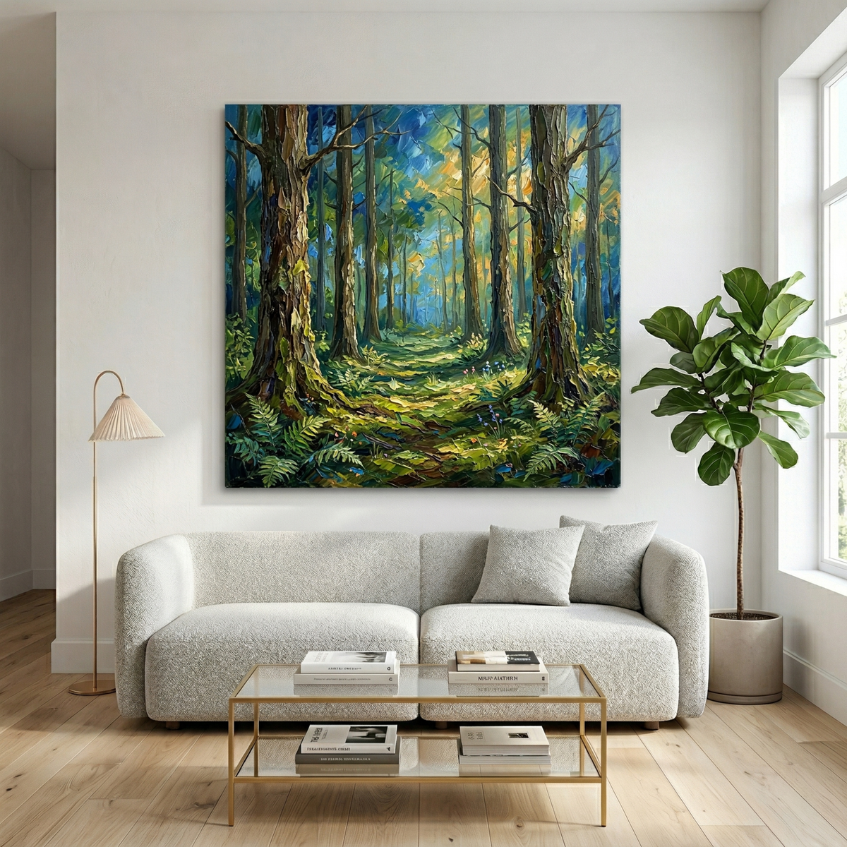 Painting Verdant Resonance