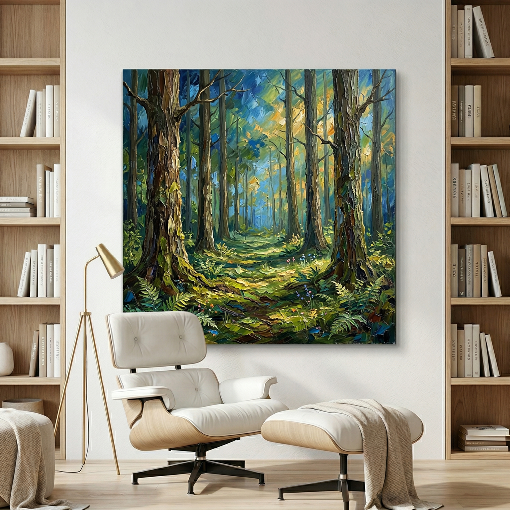 Painting Verdant Resonance